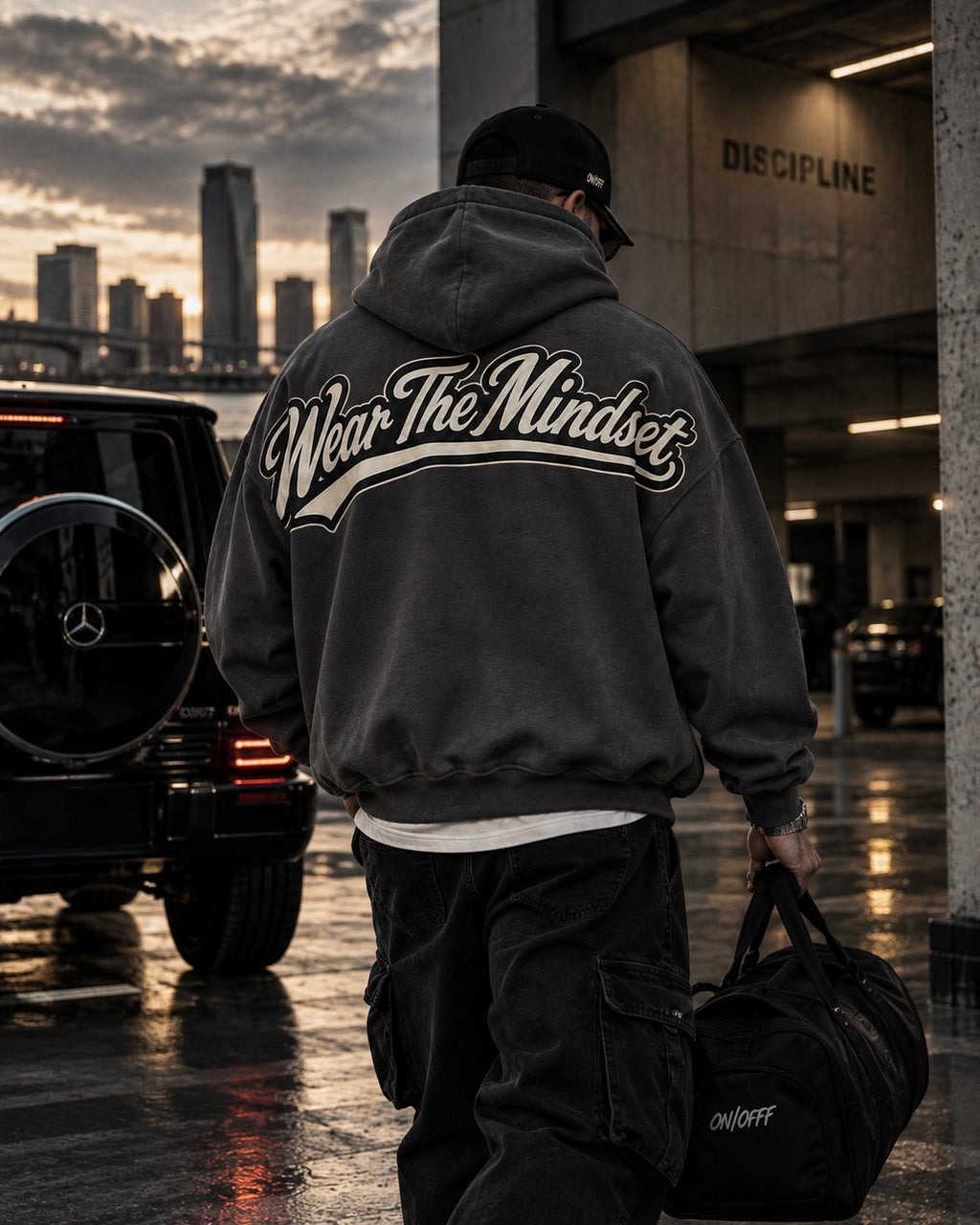 ON/OFFF — MINDSET SCRIPT HOODIE