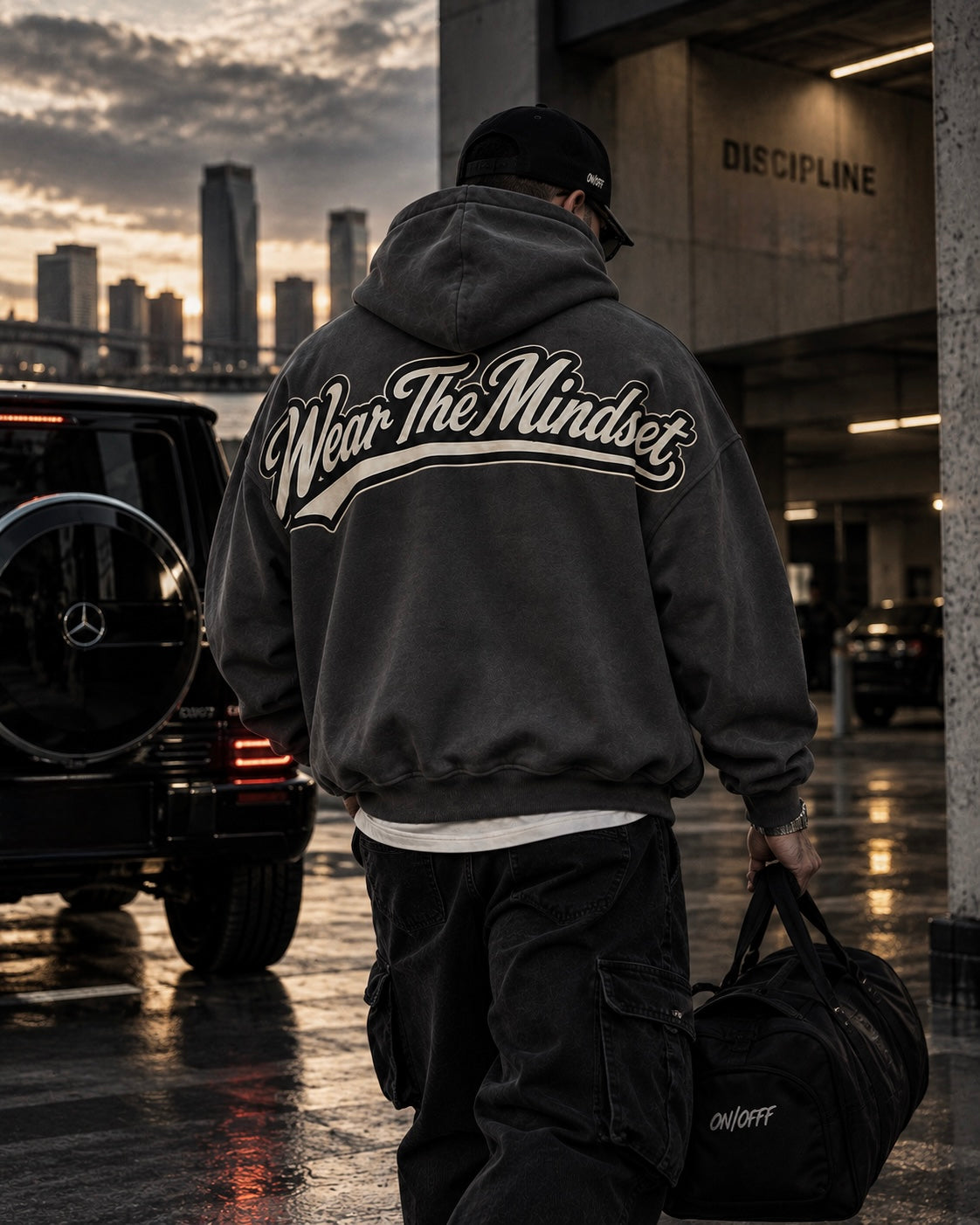 ON/OFFF — MINDSET SCRIPT HOODIE