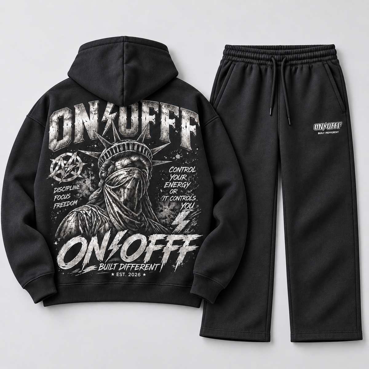 ON/OFFF Freedom Hoodie & Jogger Set