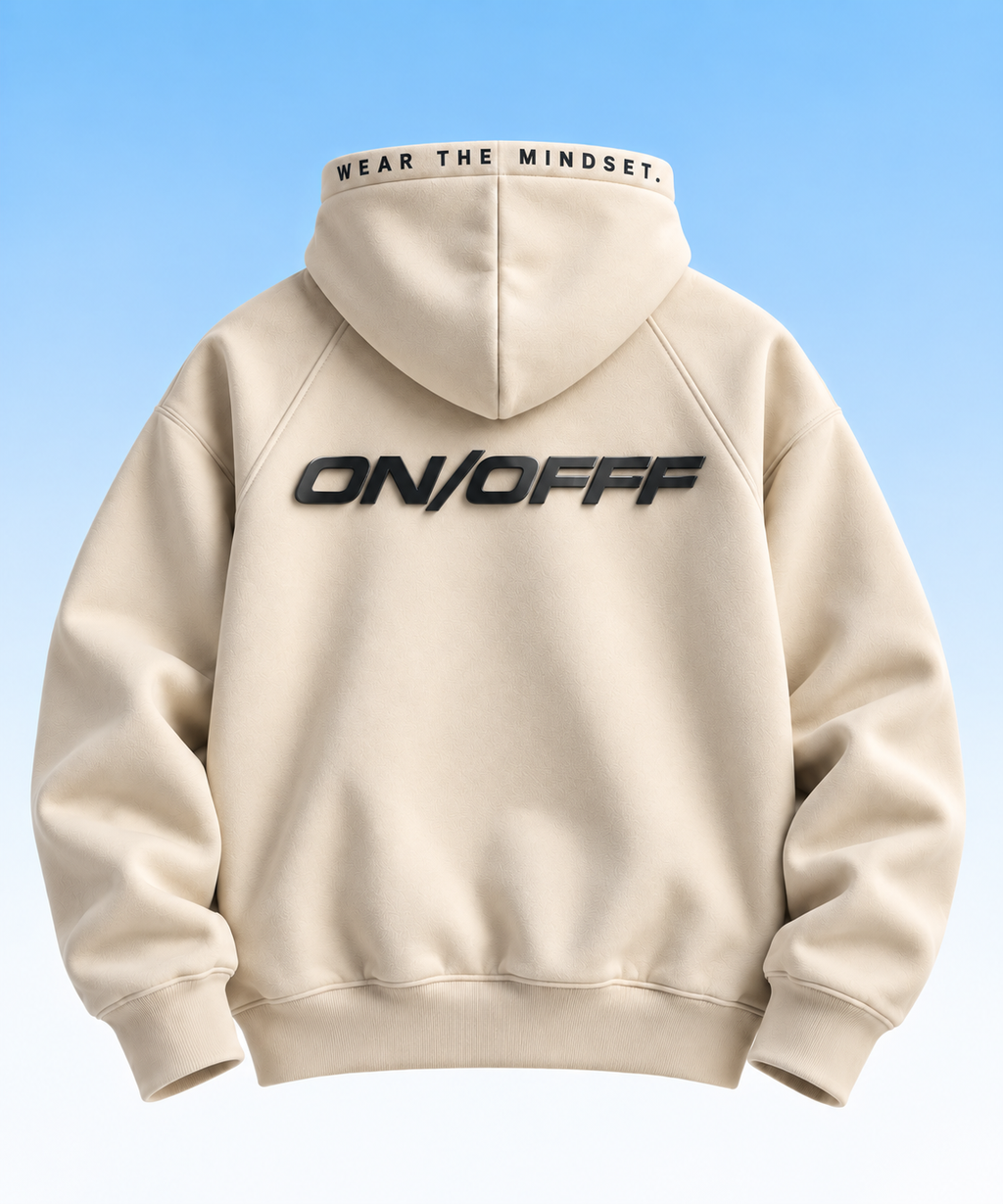 ON/OFFF — WEAR THE MINDSET.